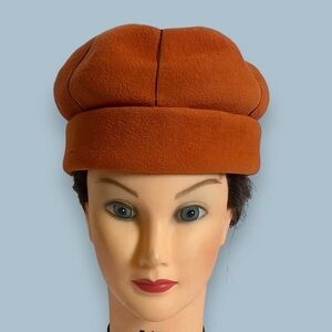 Mr. John Jr Vintage Orange Wool Hat
